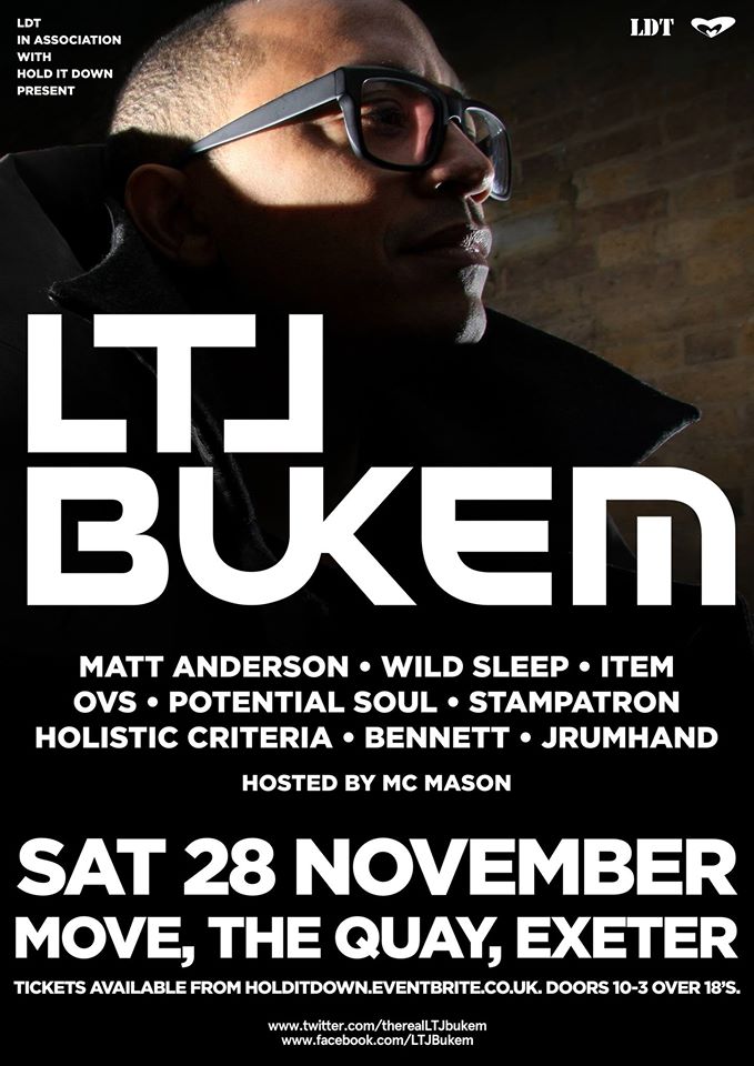 Bukem Exeter Flyer